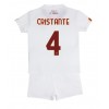 Baby Fußballbekleidung AS Roma Bryan Cristante #4 Auswärtstrikot 2022-23 Kurzarm (+ kurze hosen)